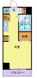 宇都宮駅 徒歩8分 4階の物件間取画像